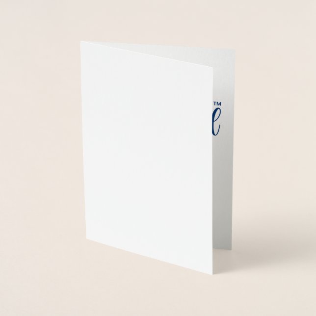 Cartão Metalizado Uma vez um Fed, sempre um Fed (Frente)