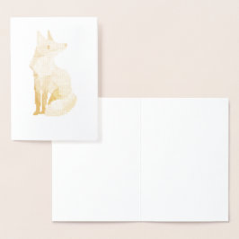 Cartão Metalizado Vos pixelart, Fox, Pixel Art 