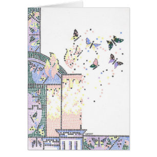 Cartão Metamorfose do mosaico