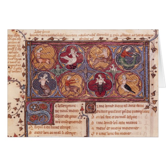 Cartão Metamorfoseia, de Ovid Moralise (Frente Horizontal)