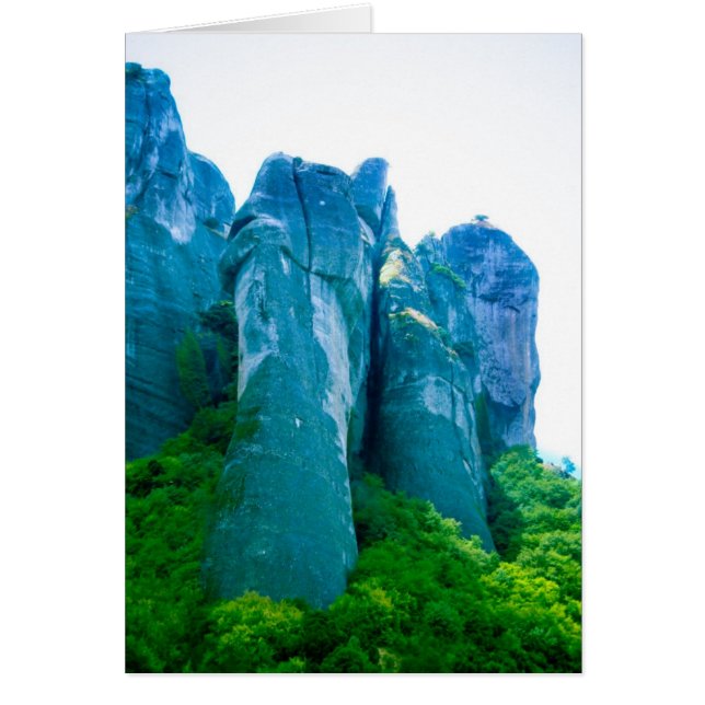 Cartão Meteora, Grécia (Frente)