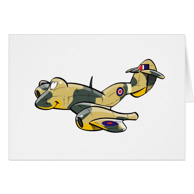 Cartão meteoro do gloster (Frente Horizontal)