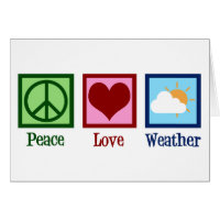 Meteorologista Peace Love Weather