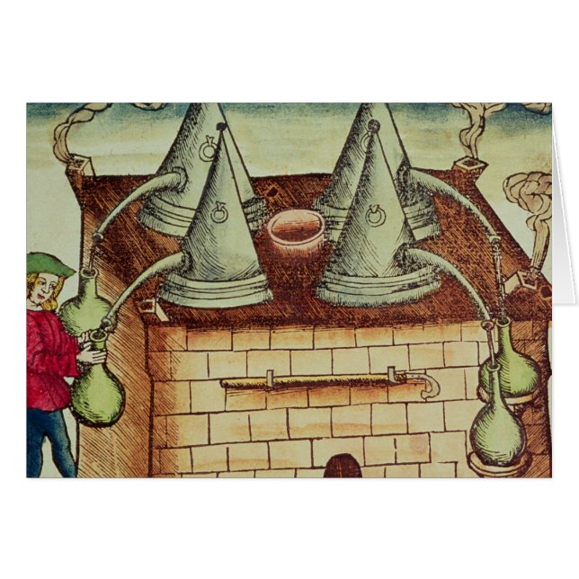 Cartão Métodos da destilação (Frente Horizontal)