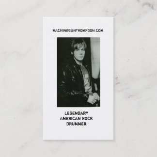 CARTÃO METRALHADORA DE THOMPSON