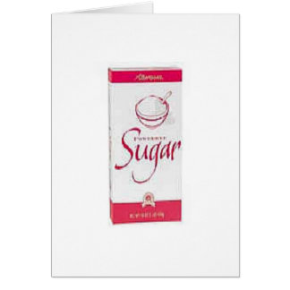 Cartão Meu açúcar