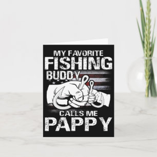 Cartão Meu Amigo De Pesca Favorito Me Chama Pappy