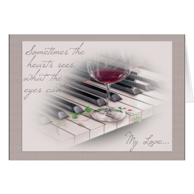 Cartão Meu amor (Frente Horizontal)