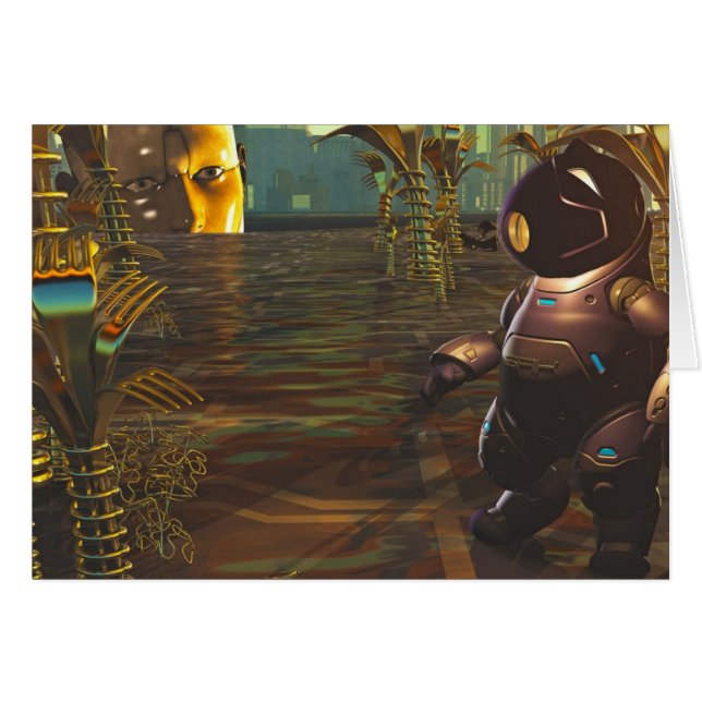 Cartão Meu animal de estimação Zylug (Frente Horizontal)