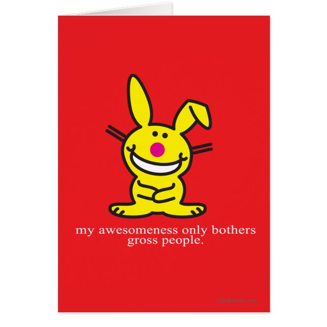 Cartão Meu Awesomeness (Frente)