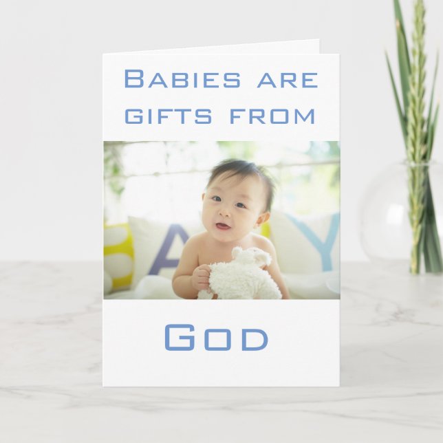 Cartão Meu chá de fraldas de Coleção de Cartas de Saudaçã (Frente)