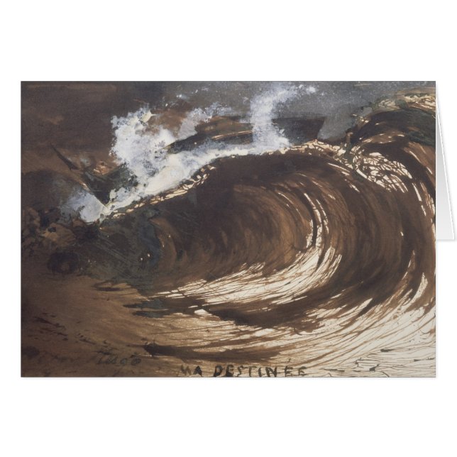 Cartão Meu Destino, 1857 (Frente Horizontal)