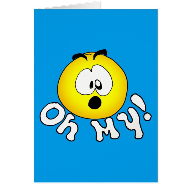 Cartão Meu Deus! (Frente)