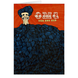 Cartão Meu Deus, você é velho