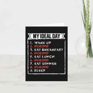 Cartão Meu Dia Ideal Presente de Aniversário Divertido pa