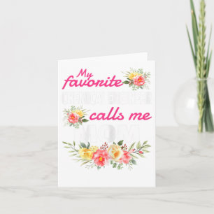 Cartão Meu Engenheiro Químico Favorito Me Chama Mãe