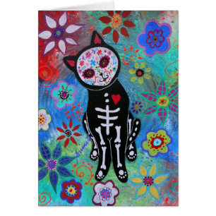 Cartão Meu gato doce