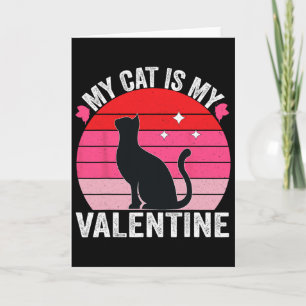 Cartão Meu Gato É Meu Namorado Dia dos Namorados Mulheres