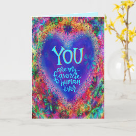 Cartão Meu Humor Humano Divertido Cute Amor Valentão Dive