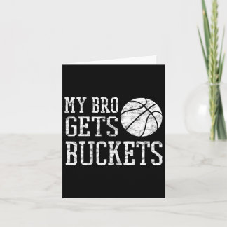 Cartão Meu irmão ganha Baldes - Irmão E Irmã Bysket Diver