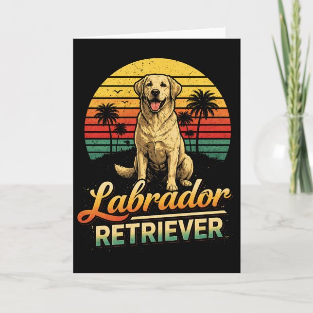 Cartão Meu Labrador Retriever (Frente)