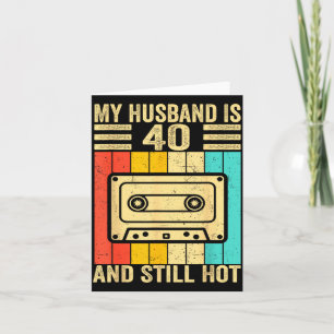Cartão Meu marido faz 40 anos