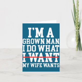 Cartão Meu Pai Marido Crescido O Que Esposa