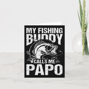 Cartão Meu Parceiro de Pesca Me Chama de Papo Dia dos Pai