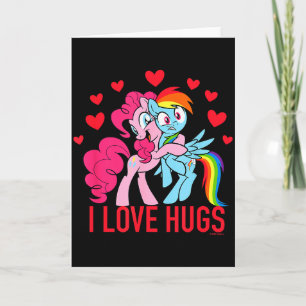 Cartão Meu Pequeno Pônei Dia dos Namorados Pinkie Pie Arc