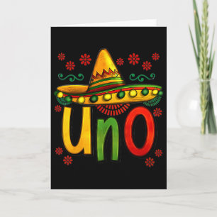 Cartão Meu Primeiro Aniversário Mexicano Cinco De Mayo 1º