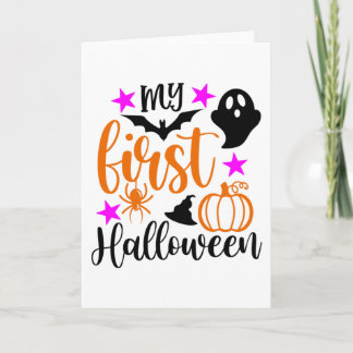 Cartão Meu Primeiro Halloween