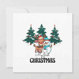 Cartão Meu Primeiro Natal