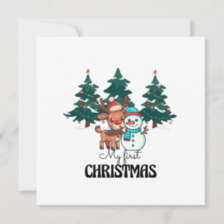 Cartão Meu Primeiro Natal