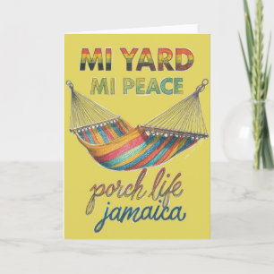 Cartão MEU QUINTAL É MINHA paz