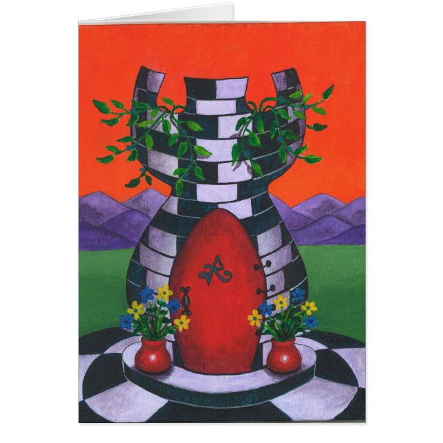 Cartão Meu refúgio secreto (Frente)