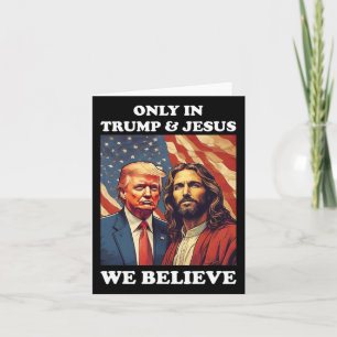 Cartão Meu Salvador Trump É Meu Presidente Pro Republican