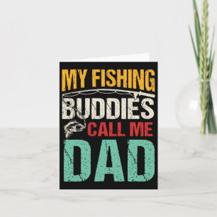 Cartão Meus Amigos De Pesca Favoritos Me Chamam De Pescad