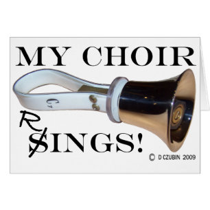 Cartão Meus Anéis do Coro