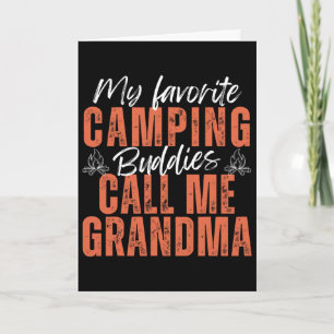 Cartão Meus Companheiros de Acampamento Favoritos Me Cham