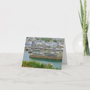 Cartão Mevagissey Fishing Village, Cornwall Card