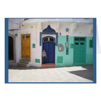 Cartão mew a vista no capítulo 4 de Marrocos