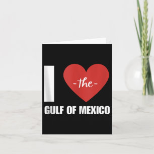 Cartão Mexicano I Love Golfo do México Presidente Trump G