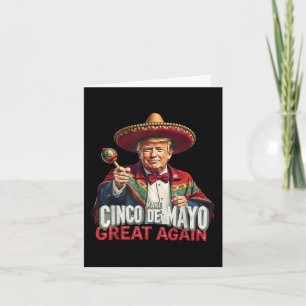 Cartão Mexicano Torne O Excelente Cinco De Mayo Mais Engr