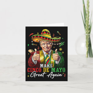 Cartão Mexicano Torne O Excelente Cinco De Mayo Mais Engr