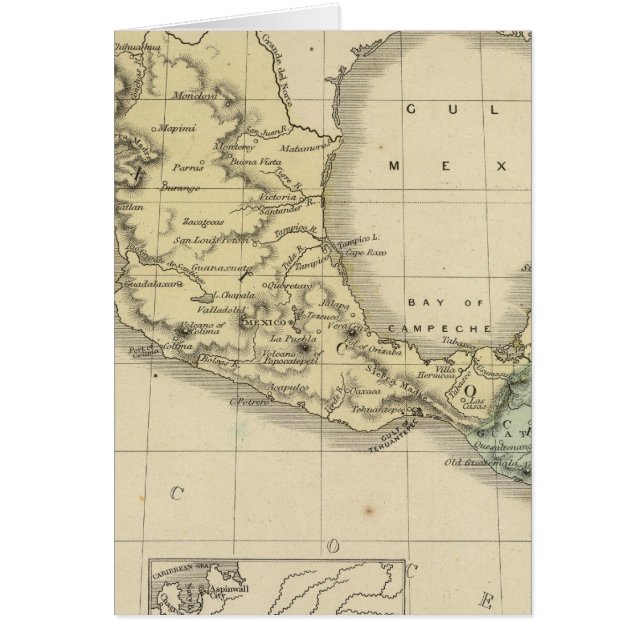 Cartão México, América Central (Frente)