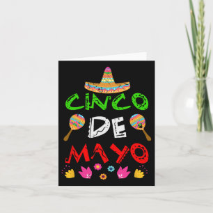 Cartão México Cinco De Mayo