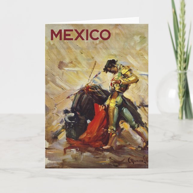 Cartão Mexico Matador (Frente)