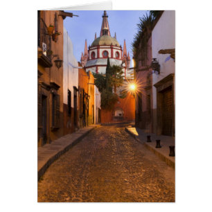 Cartão México, San Miguel de Allende. Madrugada