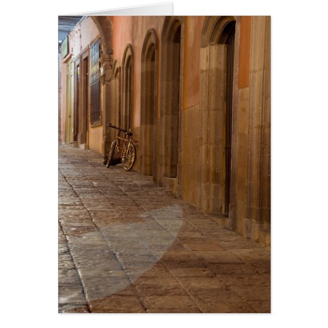 Cartão México, San Miguel de Allende, Sidewalk com (Frente)