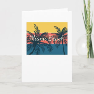 Cartão Miami Beach